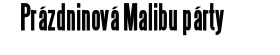 Prázdninová Malibu párty