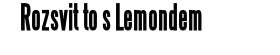 Rozsvit to s Lemondem