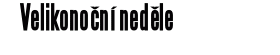 Velikonoční neděle